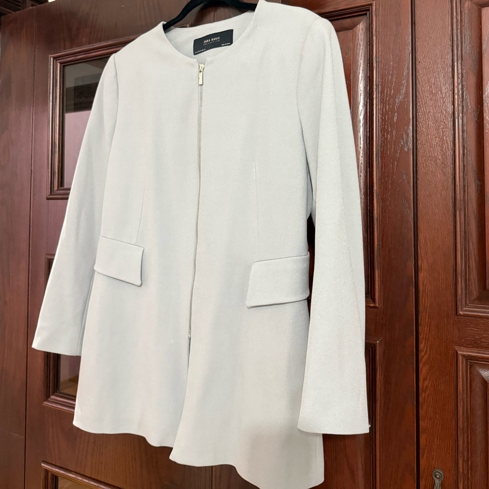 Zara Baby Blue Women's Jacket